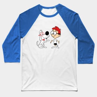 Mr. Peabody and Sherman Baseball T-Shirt